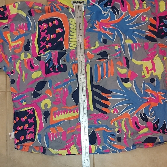 Colorful Windbreaker with Hood - Picture 9 of 10